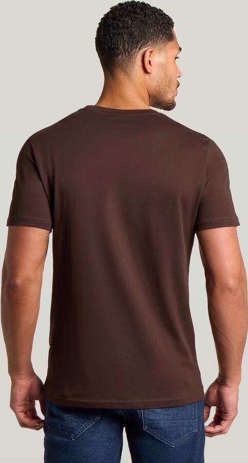 G-Star RAW Graw Slim T-Shirt Bruin Heren - Foto 5