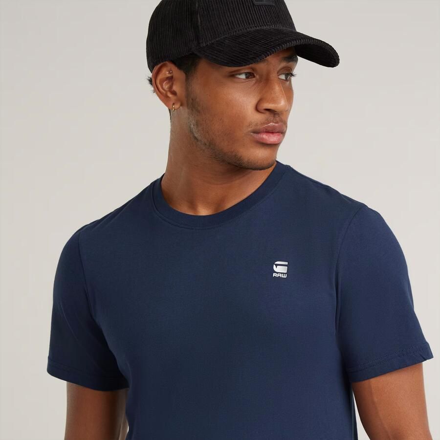 G-Star RAW GRAW Slim T-Shirt Donkerblauw Heren - Foto 2