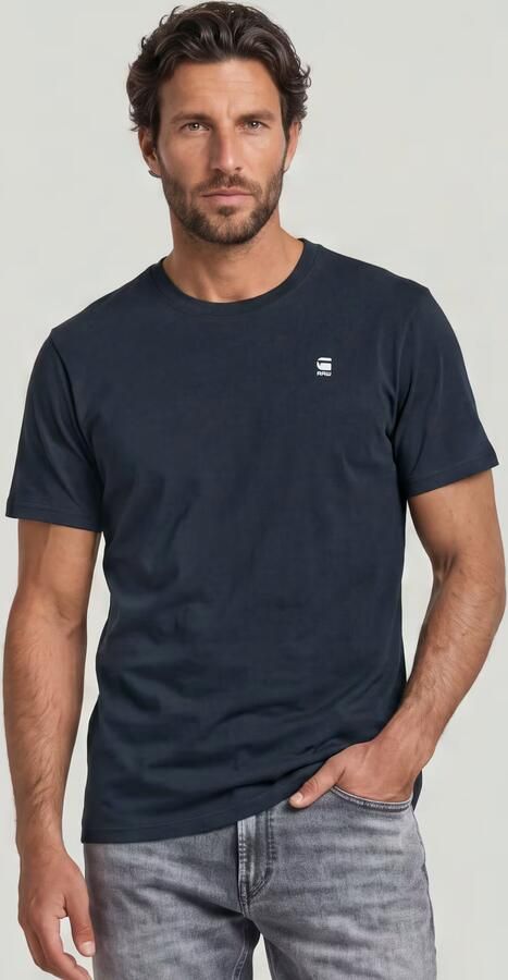 G-Star RAW GRAW Slim T-Shirt Donkerblauw Heren