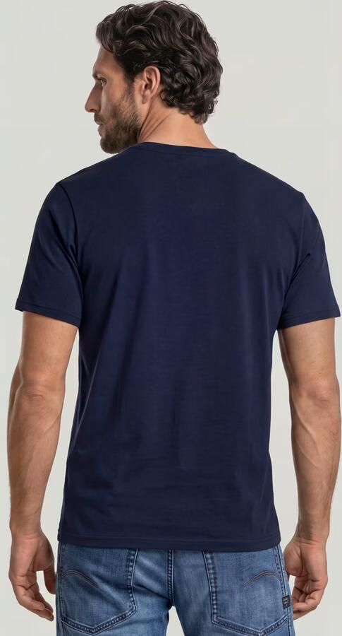 G-Star RAW Graw Slim T-Shirt Donkerblauw Heren - Foto 4