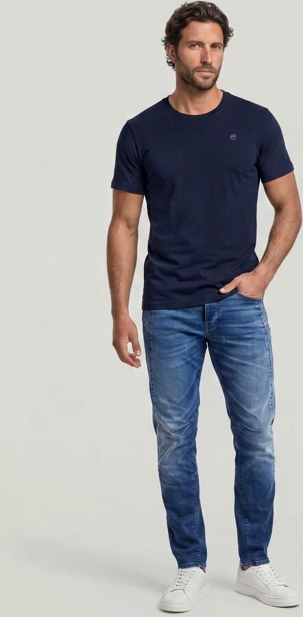 G-Star RAW Graw Slim T-Shirt Donkerblauw Heren - Foto 5