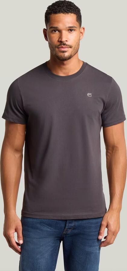 G-Star RAW Graw Slim T-Shirt Grijs Heren