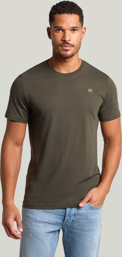 G-Star RAW Graw Slim T-Shirt Grijs Heren