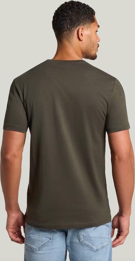 G-Star RAW Graw Slim T-Shirt Grijs Heren - Foto 4