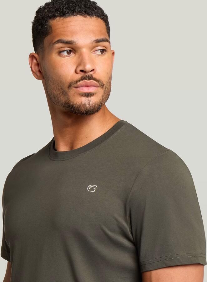 G-Star RAW Graw Slim T-Shirt Grijs Heren - Foto 3