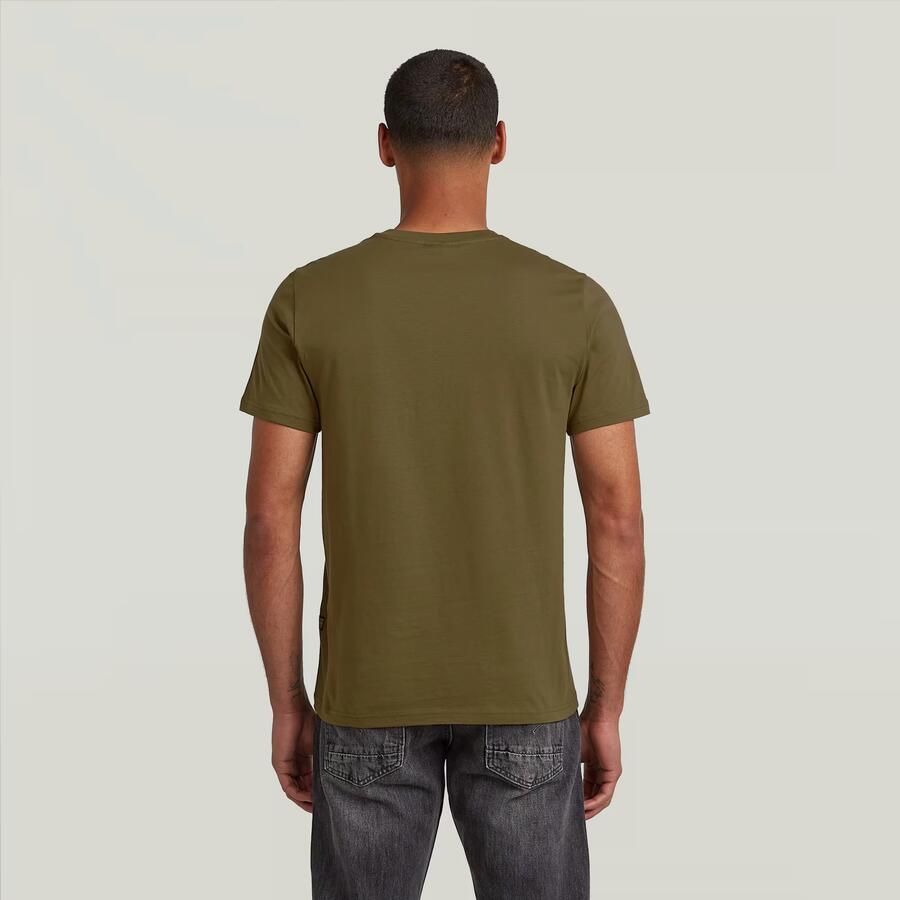 G-Star RAW Graw Slim T-Shirt Groen Heren
