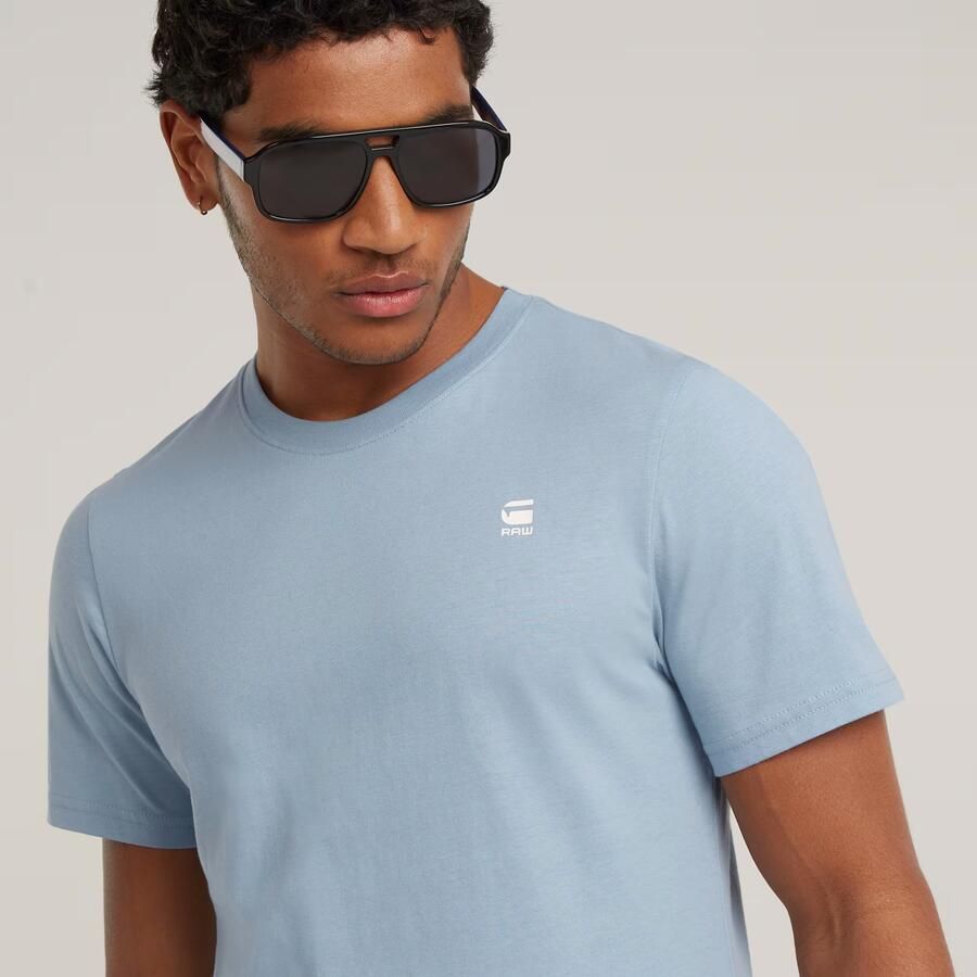 G-Star RAW GRAW Slim T-Shirt Lichtblauw Heren - Foto 3