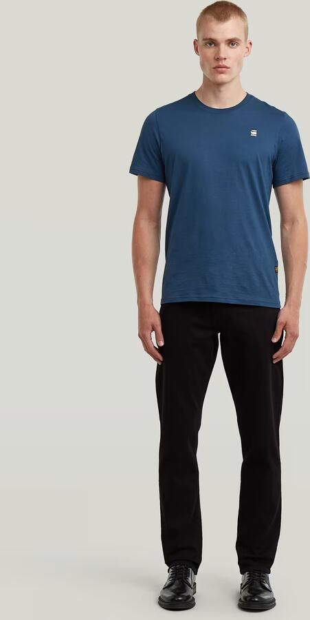 G-Star RAW Graw Slim T-Shirt Midden blauw Heren - Foto 5