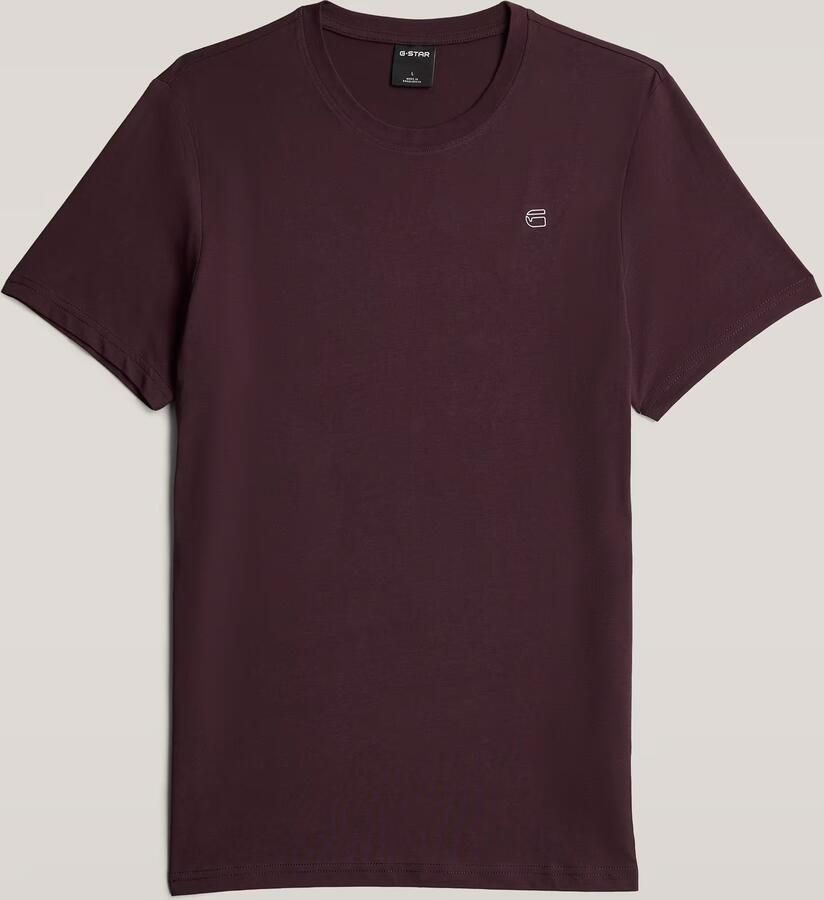 G-Star RAW Graw Slim T-Shirt Paars Heren