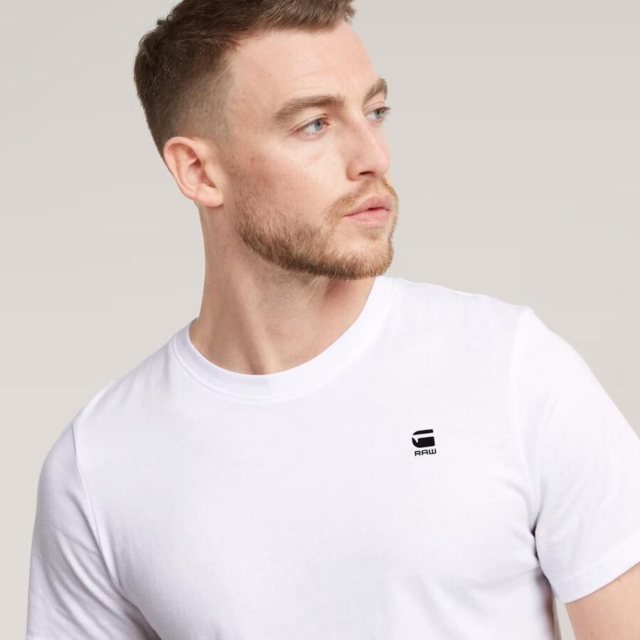 G-Star RAW GRAW Slim T-Shirt Wit Heren - Foto 2