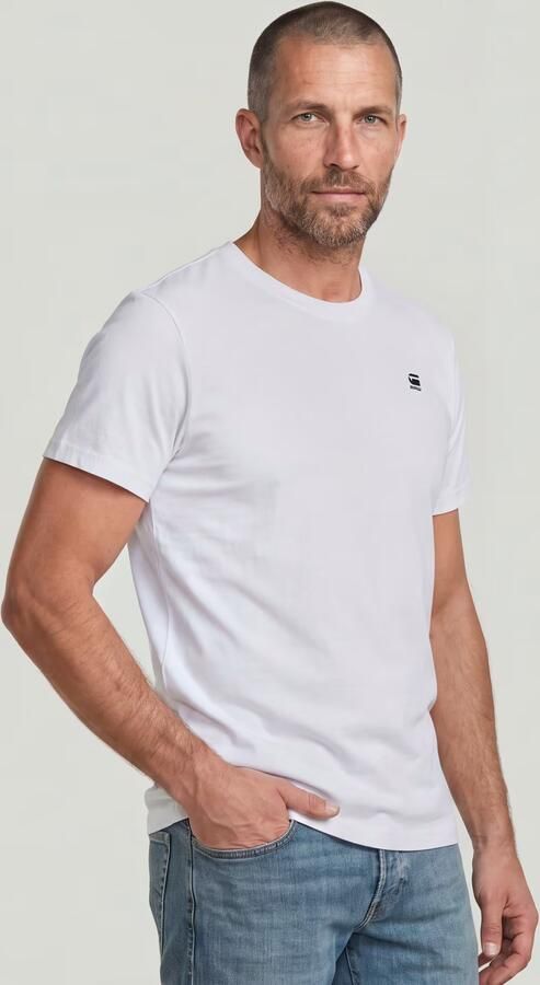 G-Star RAW GRAW Slim T-Shirt Wit Heren