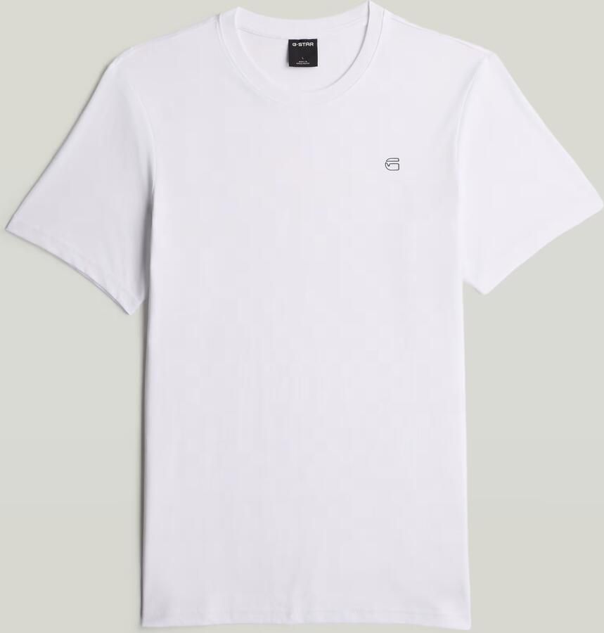 G-Star RAW Graw Slim T-Shirt Wit Heren