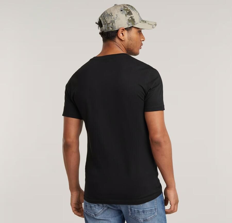 G-Star RAW GRAW Slim T-Shirt Zwart Heren - Foto 4