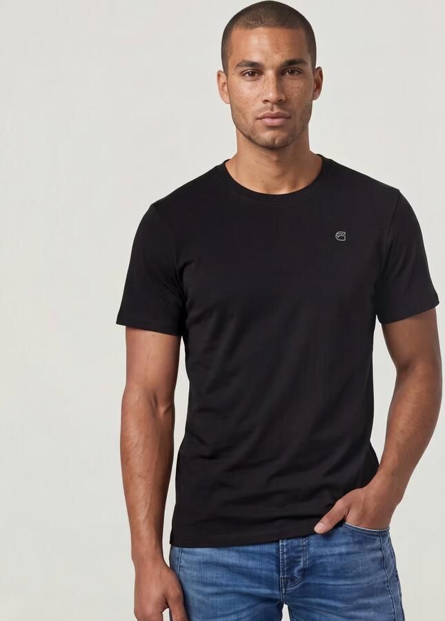 G-Star RAW Graw Slim T-Shirt Zwart Heren - Foto 6