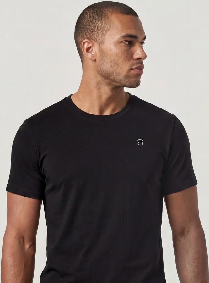 G-Star RAW Graw Slim T-Shirt Zwart Heren - Foto 5