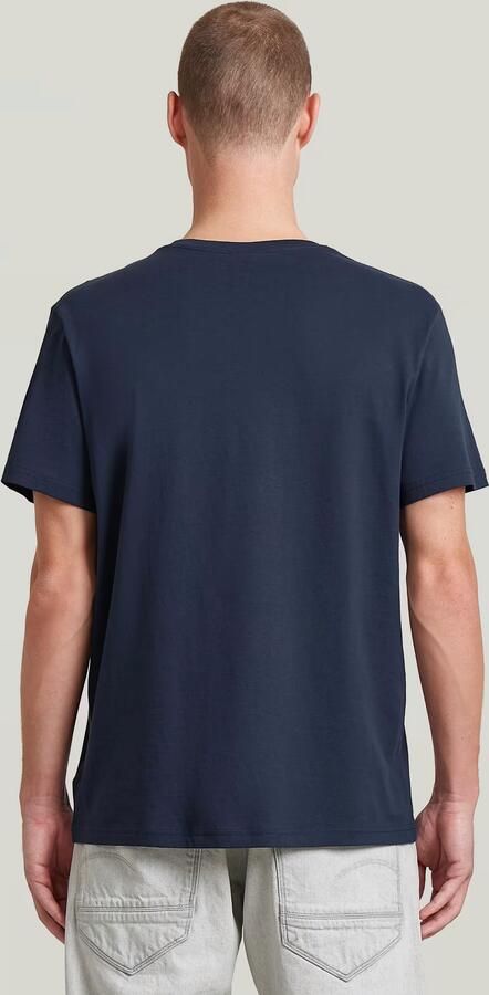 G-Star RAW Graw T-Shirt Donkerblauw Heren - Foto 5