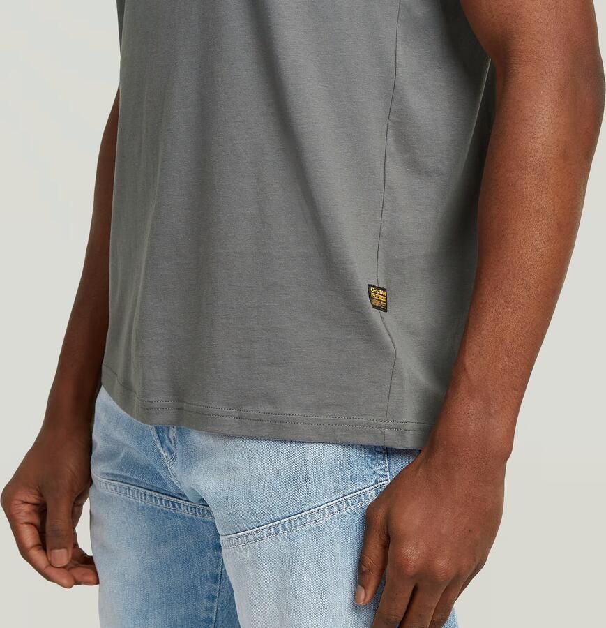 G-Star RAW Graw T-Shirt Grijs Heren - Foto 3
