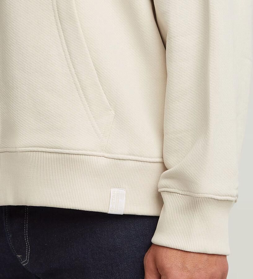 G-Star RAW GS-01 Relaxed Hoodie Wit Heren - Foto 3