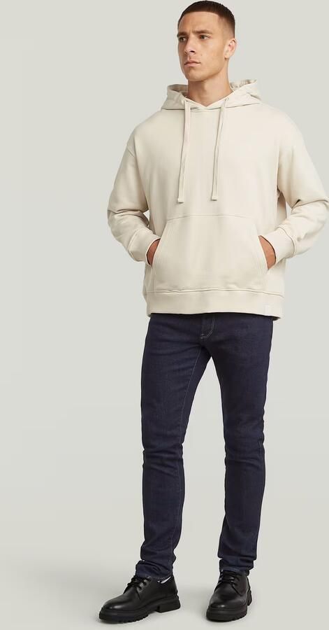 G-Star RAW GS-01 Relaxed Hoodie Wit Heren - Foto 5