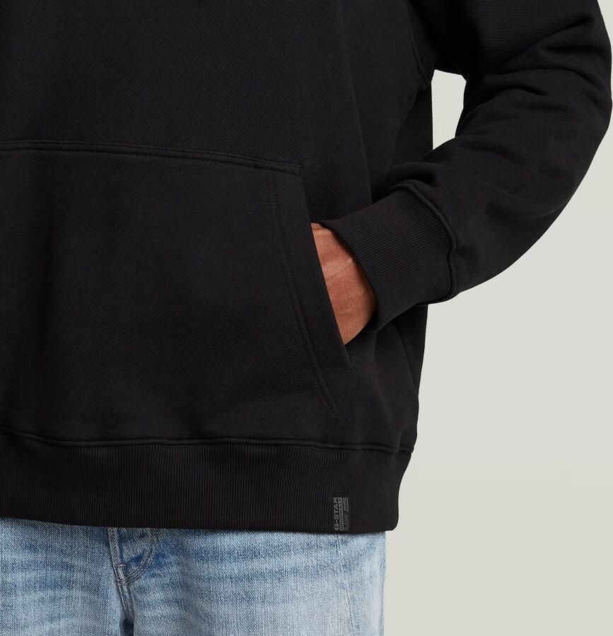 G-Star RAW GS-01 Relaxed Hoodie Zwart Heren - Foto 3