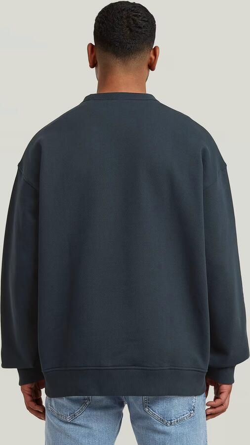 G-Star RAW GS-01 Relaxed Sweater Donkerblauw Heren - Foto 5