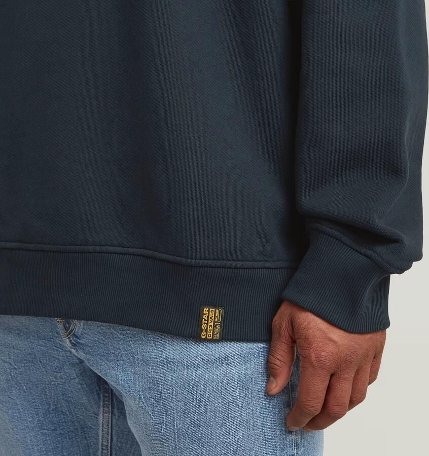 G-Star RAW GS-01 Relaxed Sweater Donkerblauw Heren - Foto 3