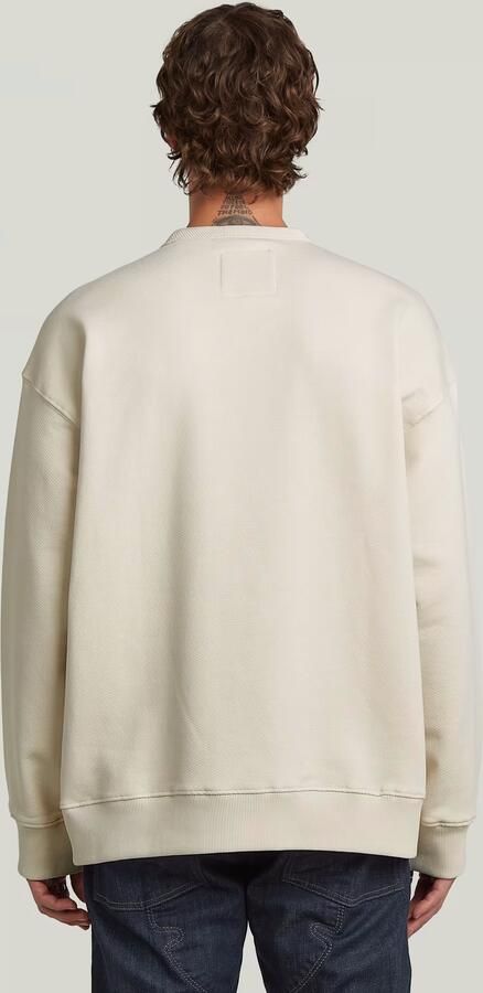 G-Star RAW GS-01 Relaxed Sweater Wit Heren - Foto 6