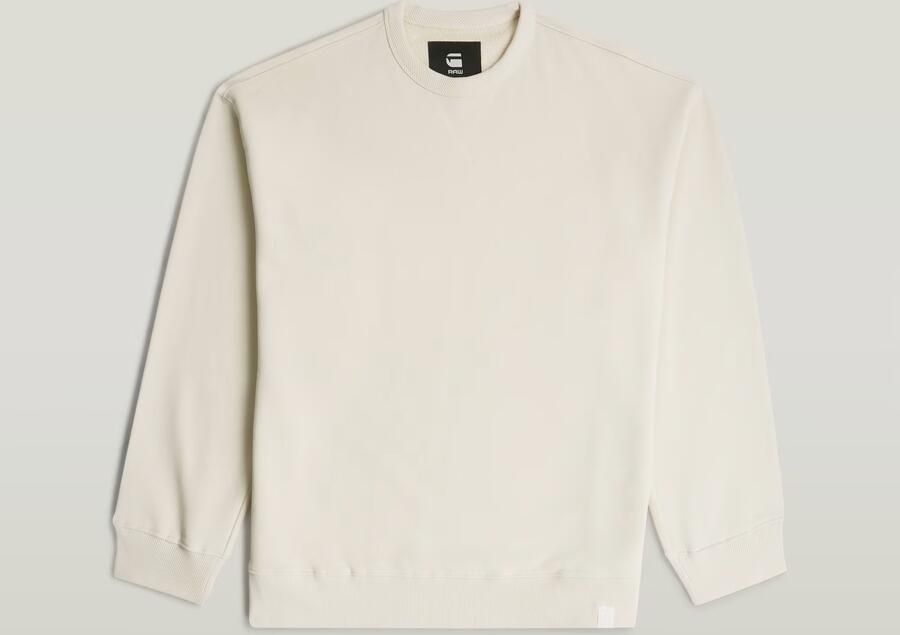 G-Star RAW GS-01 Relaxed Sweater Wit Heren - Foto 4