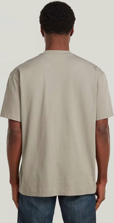 G-Star RAW GS-01 Relaxed T-Shirt Beige Heren - Foto 5