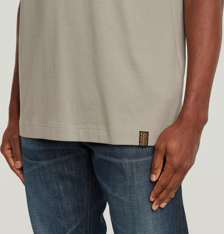G-Star RAW GS-01 Relaxed T-Shirt Beige Heren - Foto 3