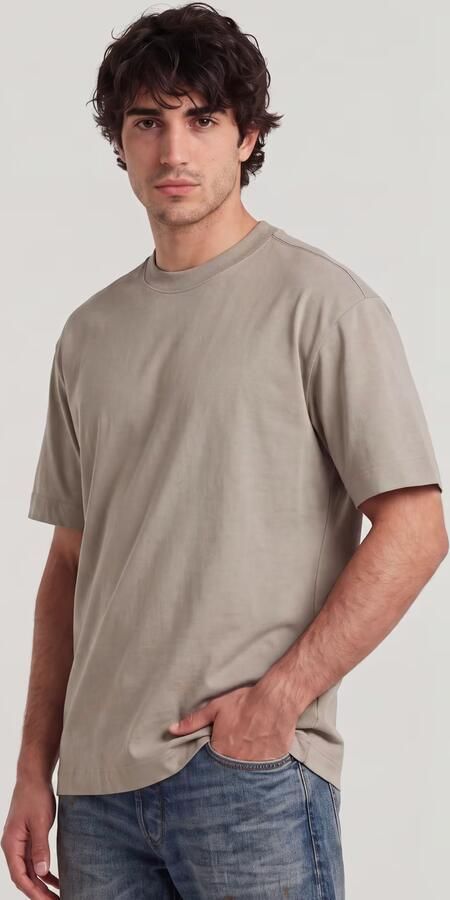 G-Star RAW GS-01 Relaxed T-Shirt Beige Heren - Foto 6