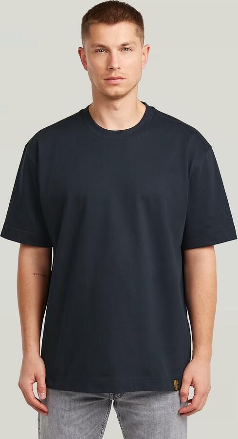 G-Star RAW GS-01 Relaxed T-Shirt Donkerblauw Heren