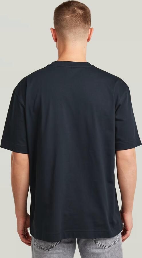 G-Star RAW GS-01 Relaxed T-Shirt Donkerblauw Heren - Foto 6