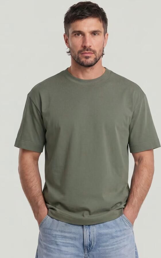 G-Star RAW GS-01 Relaxed T-Shirt Groen Heren - Foto 5