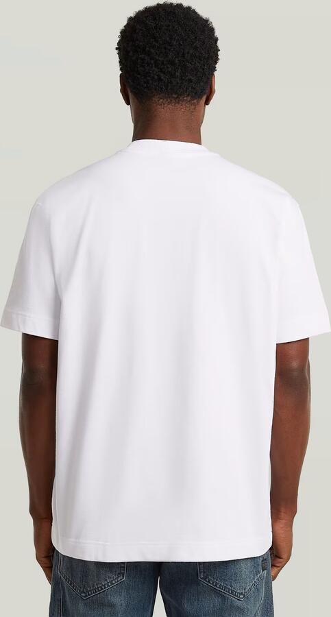 G-Star RAW GS-01 Relaxed T-Shirt Wit Heren - Foto 5