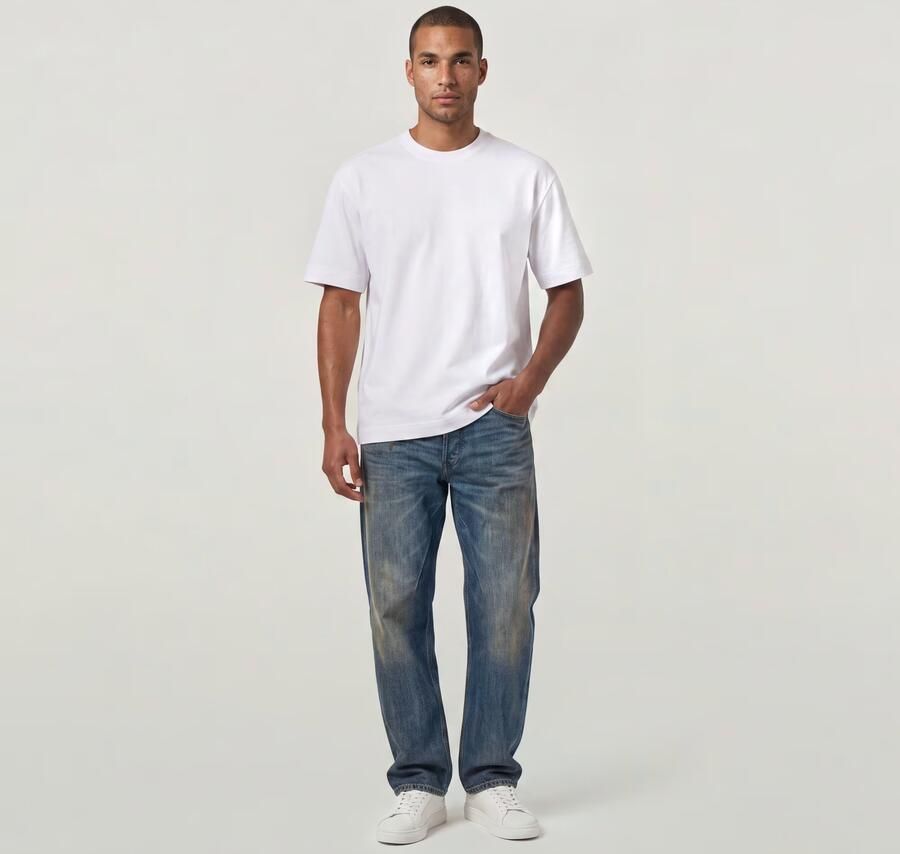 G-Star Raw T-shirt Korte Mouw D29291-D709 GS-01 RELAXED R T-110 WHITE - Foto 4