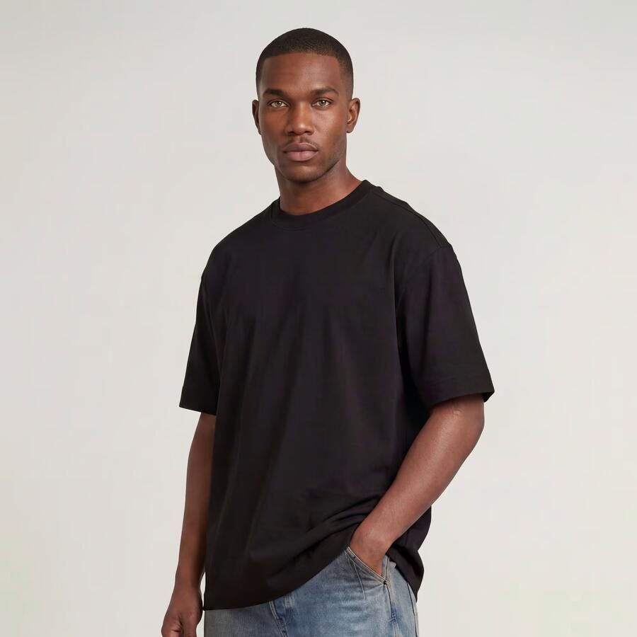 G-Star Raw T-shirt D29291-D709 GS-01 RELAXED R T-6484 BLACK - Foto 3