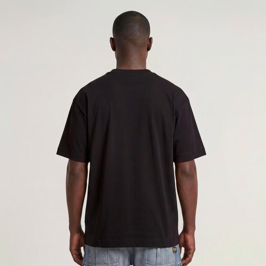 G-Star Raw T-shirt D29291-D709 GS-01 RELAXED R T-6484 BLACK - Foto 4
