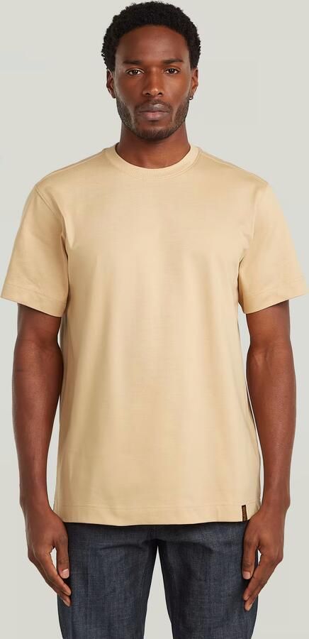 G-Star RAW GS-01 T-Shirt Beige Heren