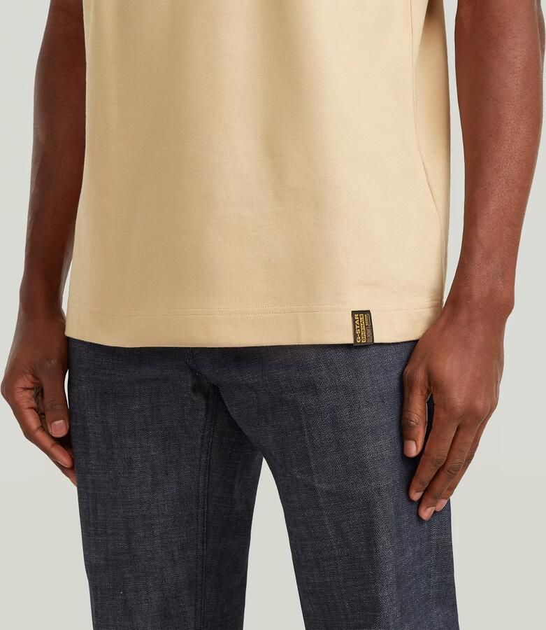 G-Star RAW GS-01 T-Shirt Beige Heren - Foto 3