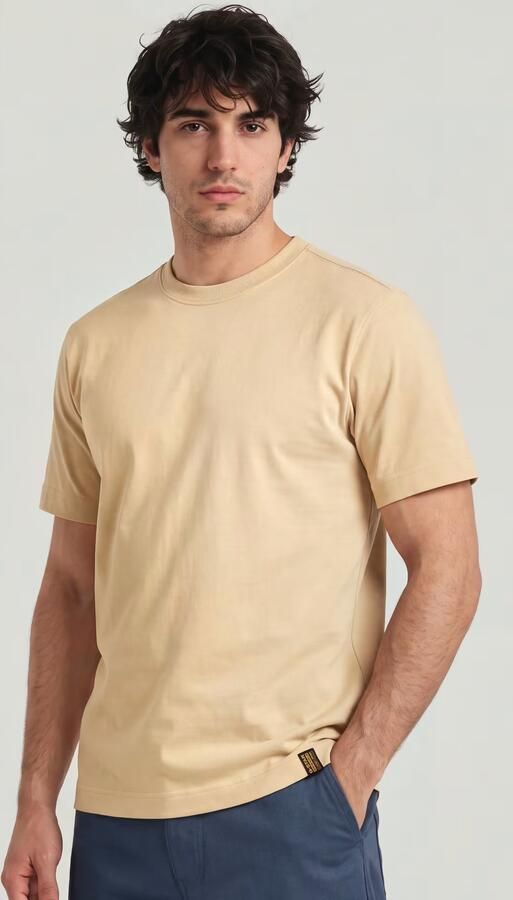 G-Star RAW GS-01 T-Shirt Beige Heren - Foto 5