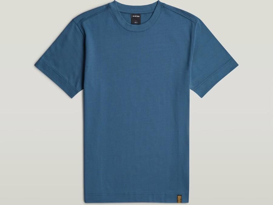 G-Star RAW GS-01 T-Shirt Midden blauw Heren - Foto 4