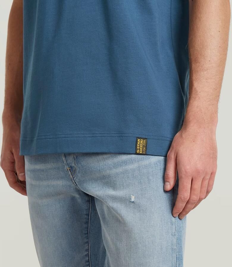 G-Star RAW GS-01 T-Shirt Midden blauw Heren - Foto 3