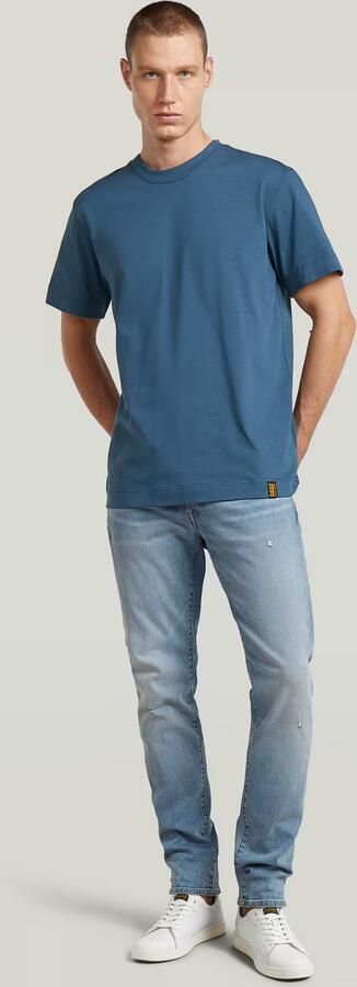 G-Star RAW GS-01 T-Shirt Midden blauw Heren - Foto 7