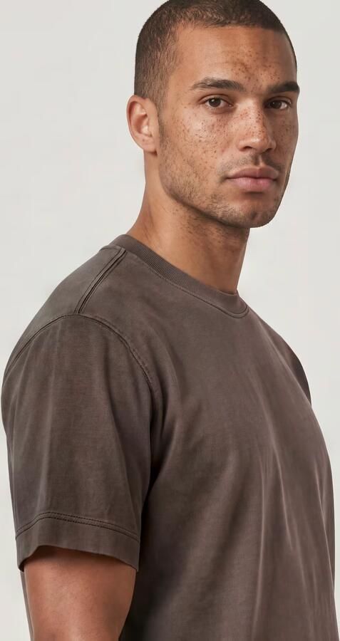 G-Star RAW GS-01 Washed T-Shirt Bruin Heren - Foto 4