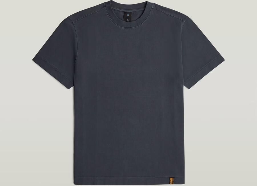 G-Star RAW GS-01 Washed T-Shirt Donkerblauw Heren