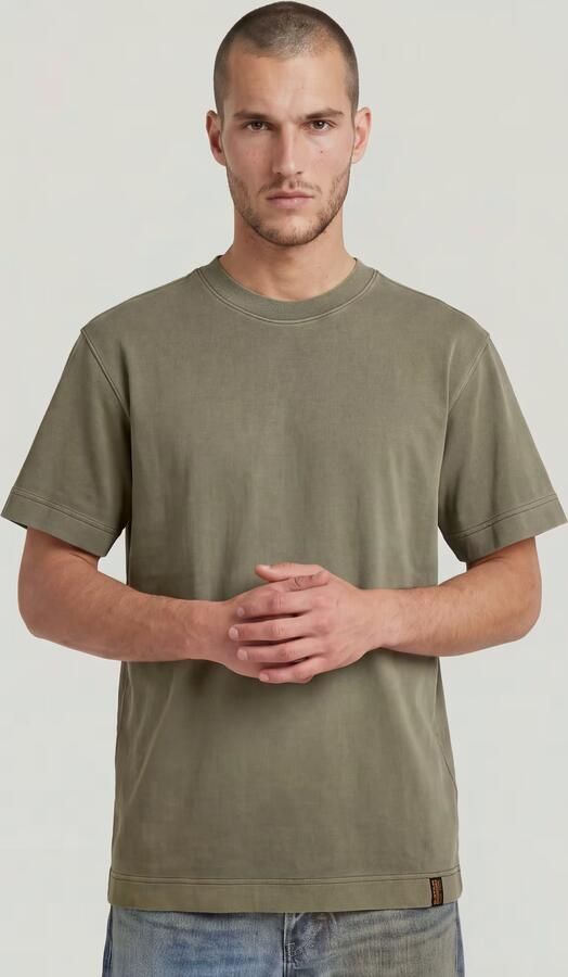 G-Star Raw T-shirt D29114-E417-D033 SHADOW OLIVE - Foto 5