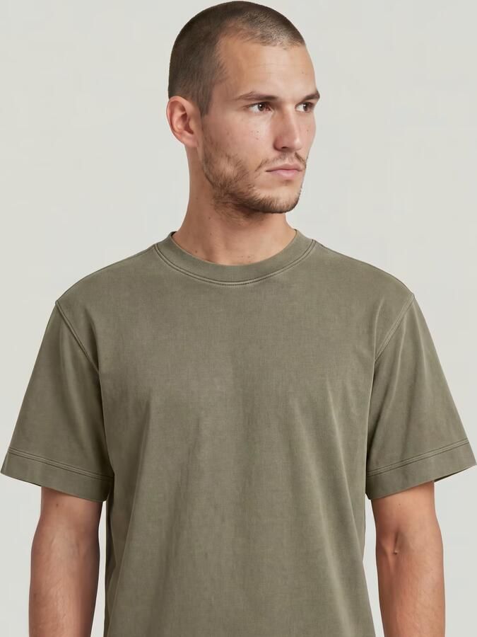 G-Star Raw T-shirt D29114-E417-D033 SHADOW OLIVE - Foto 4