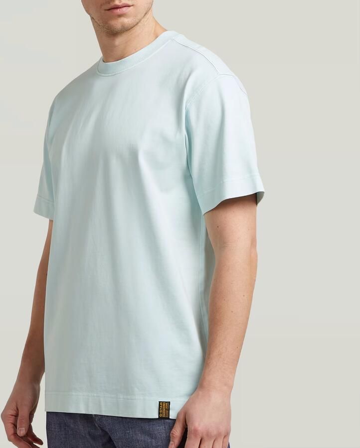 G-Star RAW GS-01 Washed T-Shirt Lichtblauw Heren - Foto 3