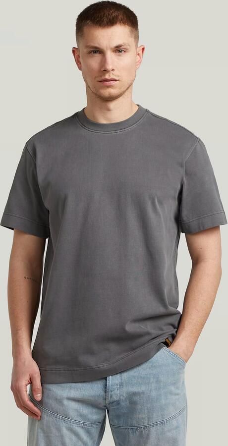 G-Star RAW GS-01 Washed T-Shirt Zwart Heren